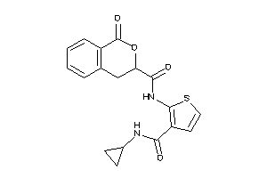 N-[3-(cyclopropylcarbamoyl)-2-thienyl]-1-keto-isochroman-3-carboxamide