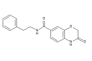 3-keto-N-phenethyl-4H-1,4-benzoxazine-7-carboxamide