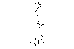 5-(2-keto-1,3,3a,4,6,6a-hexahydrothieno[3,4-d]imidazol-4-yl)-N-[3-(phenylthio)propyl]valeramide