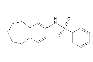 Image of N-(2,3,4,5-tetrahydro-1H-3-benzazepin-7-yl)benzenesulfonamide