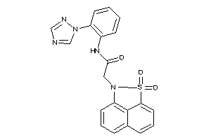 2-(diketoBLAHyl)-N-[2-(1,2,4-triazol-1-yl)phenyl]acetamide