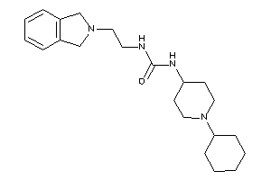 1-(1-cyclohexyl-4-piperidyl)-3-(2-isoindolin-2-ylethyl)urea