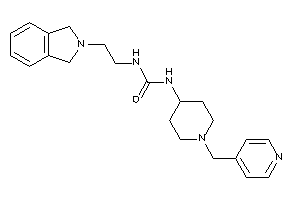 1-(2-isoindolin-2-ylethyl)-3-[1-(4-pyridylmethyl)-4-piperidyl]urea