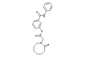 2-(2-ketoazocan-1-yl)acetic Acid [3-(phenylcarbamoyl)phenyl] Ester