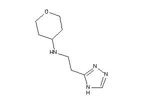 Tetrahydropyran-4-yl-[2-(4H-1,2,4-triazol-3-yl)ethyl]amine