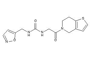 1-[2-(6,7-dihydro-4H-thieno[3,2-c]pyridin-5-yl)-2-keto-ethyl]-3-(isoxazol-5-ylmethyl)urea