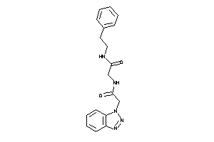 2-[[2-(benzotriazol-1-yl)acetyl]amino]-N-phenethyl-acetamide