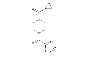 Cyclopropyl-[4-(2-thenoyl)piperazino]methanone