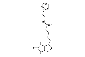 5-(2-keto-1,3,3a,4,6,6a-hexahydrothieno[3,4-d]imidazol-4-yl)-N-[2-(2-thienyl)ethyl]valeramide