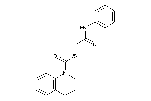 3,4-dihydro-2H-quinoline-1-carbothioic Acid S-(2-anilino-2-keto-ethyl) Ester
