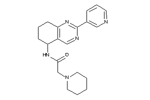 2-piperidino-N-[2-(3-pyridyl)-5,6,7,8-tetrahydroquinazolin-5-yl]acetamide