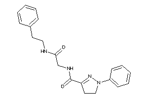 N-[2-keto-2-(phenethylamino)ethyl]-1-phenyl-2-pyrazoline-3-carboxamide