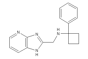 1H-imidazo[4,5-b]pyridin-2-ylmethyl-(1-phenylcyclobutyl)amine