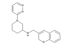 2H-chromen-3-ylmethyl-(1-pyridazin-3-yl-3-piperidyl)amine