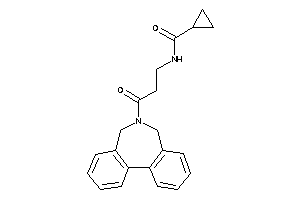 N-[3-(5,7-dihydrobenzo[d][2]benzazepin-6-yl)-3-keto-propyl]cyclopropanecarboxamide