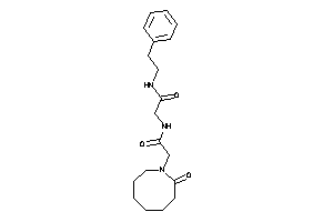 Image of 2-[[2-(2-ketoazocan-1-yl)acetyl]amino]-N-phenethyl-acetamide