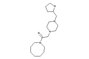 1-(azocan-1-yl)-2-[4-(tetrahydrofurfuryl)piperazino]ethanone