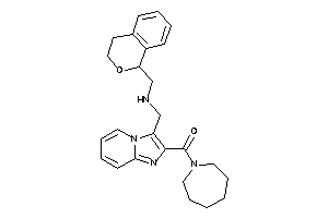 Azepan-1-yl-[3-[(isochroman-1-ylmethylamino)methyl]imidazo[1,2-a]pyridin-2-yl]methanone