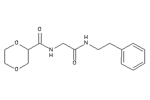 Image of N-[2-keto-2-(phenethylamino)ethyl]-1,4-dioxane-2-carboxamide