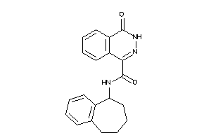 4-keto-N-(6,7,8,9-tetrahydro-5H-benzocyclohepten-9-yl)-3H-phthalazine-1-carboxamide