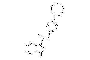 N-[4-(azepan-1-yl)phenyl]-1H-pyrrolo[2,3-b]pyridine-3-carboxamide