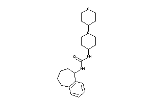 1-(6,7,8,9-tetrahydro-5H-benzocyclohepten-9-yl)-3-(1-tetrahydropyran-4-yl-4-piperidyl)urea