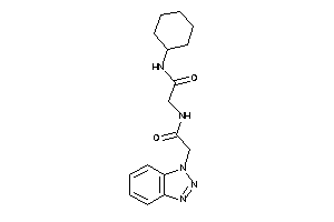 2-[[2-(benzotriazol-1-yl)acetyl]amino]-N-cyclohexyl-acetamide