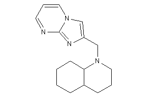 1-(imidazo[1,2-a]pyrimidin-2-ylmethyl)-3,4,4a,5,6,7,8,8a-octahydro-2H-quinoline