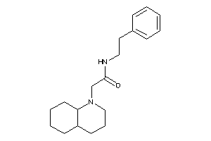 2-(3,4,4a,5,6,7,8,8a-octahydro-2H-quinolin-1-yl)-N-phenethyl-acetamide