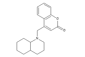 4-(3,4,4a,5,6,7,8,8a-octahydro-2H-quinolin-1-ylmethyl)coumarin