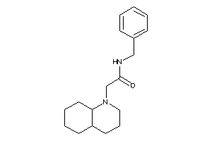 2-(3,4,4a,5,6,7,8,8a-octahydro-2H-quinolin-1-yl)-N-benzyl-acetamide