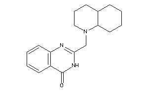 2-(3,4,4a,5,6,7,8,8a-octahydro-2H-quinolin-1-ylmethyl)-3H-quinazolin-4-one