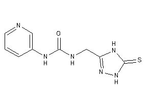 1-(3-pyridyl)-3-[(5-thioxo-1,4-dihydro-1,2,4-triazol-3-yl)methyl]urea