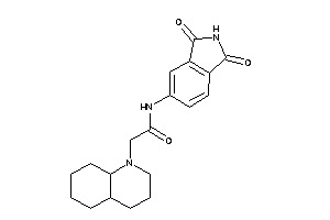 2-(3,4,4a,5,6,7,8,8a-octahydro-2H-quinolin-1-yl)-N-(1,3-diketoisoindolin-5-yl)acetamide