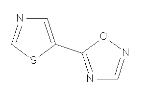 5-thiazol-5-yl-1,2,4-oxadiazole