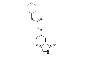 Image of N-cyclohexyl-2-[[2-(2,5-diketoimidazolidin-1-yl)acetyl]amino]acetamide