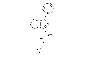 N-(cyclopropylmethyl)-1-phenyl-5,6-dihydro-4H-cyclopenta[c]pyrazole-3-carboxamide