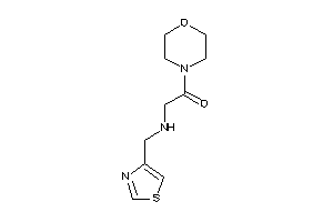 1-morpholino-2-(thiazol-4-ylmethylamino)ethanone