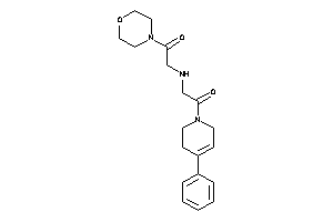 2-[[2-keto-2-(4-phenyl-3,6-dihydro-2H-pyridin-1-yl)ethyl]amino]-1-morpholino-ethanone