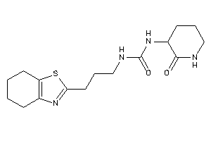 1-(2-keto-3-piperidyl)-3-[3-(4,5,6,7-tetrahydro-1,3-benzothiazol-2-yl)propyl]urea