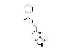 N-(2,5-diketoimidazolidin-1-yl)-2-[(2-keto-2-morpholino-ethyl)amino]acetamide