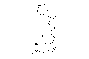 7-[2-[(2-keto-2-morpholino-ethyl)amino]ethyl]xanthine