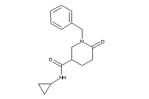 1-benzyl-N-cyclopropyl-6-keto-nipecotamide