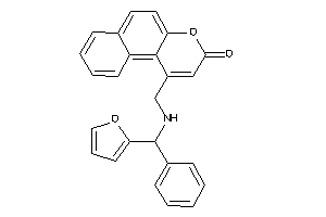 1-[[[2-furyl(phenyl)methyl]amino]methyl]benzo[f]chromen-3-one