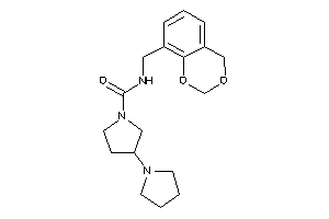 N-(4H-1,3-benzodioxin-8-ylmethyl)-3-pyrrolidino-pyrrolidine-1-carboxamide