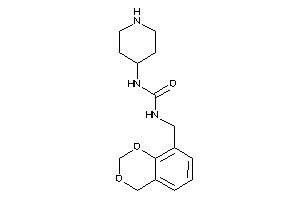 1-(4H-1,3-benzodioxin-8-ylmethyl)-3-(4-piperidyl)urea