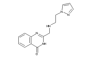 2-[(2-pyrazol-1-ylethylamino)methyl]-3H-quinazolin-4-one