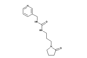 1-[3-(2-ketopyrrolidino)propyl]-3-(3-pyridylmethyl)urea