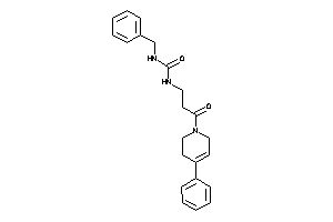 1-benzyl-3-[3-keto-3-(4-phenyl-3,6-dihydro-2H-pyridin-1-yl)propyl]urea