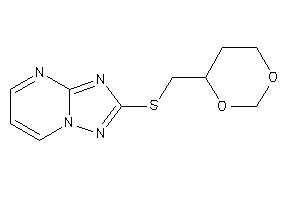 Image of 2-(1,3-dioxan-4-ylmethylthio)-[1,2,4]triazolo[1,5-a]pyrimidine
